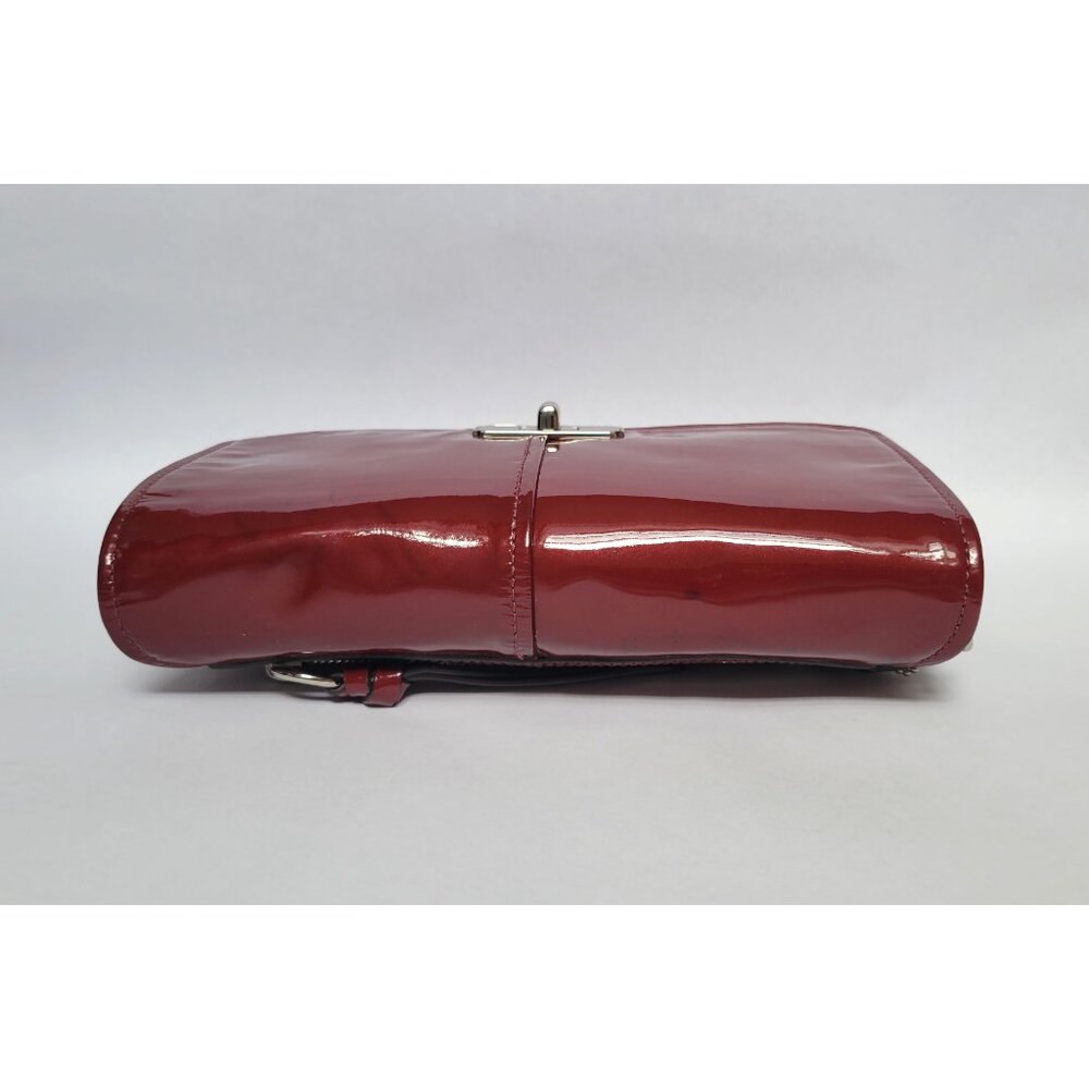 COACH 46261 Chelsea Patent Leather Large Clutch Wallet Wristlet Purse - Picture 5 of 16